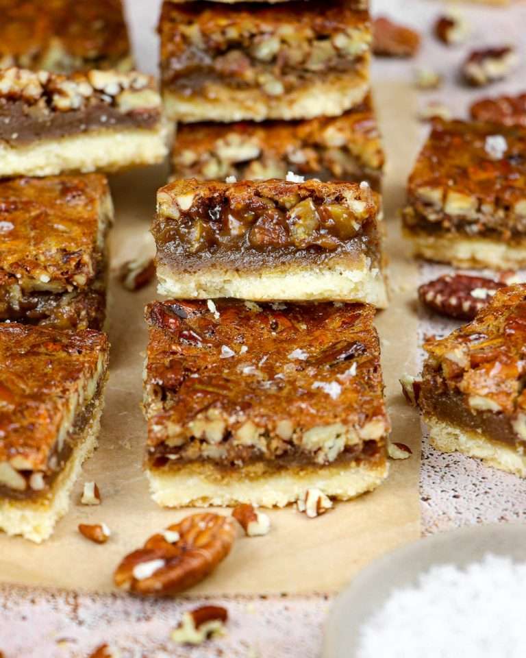 Easy Caramel Pecan Pie Bars