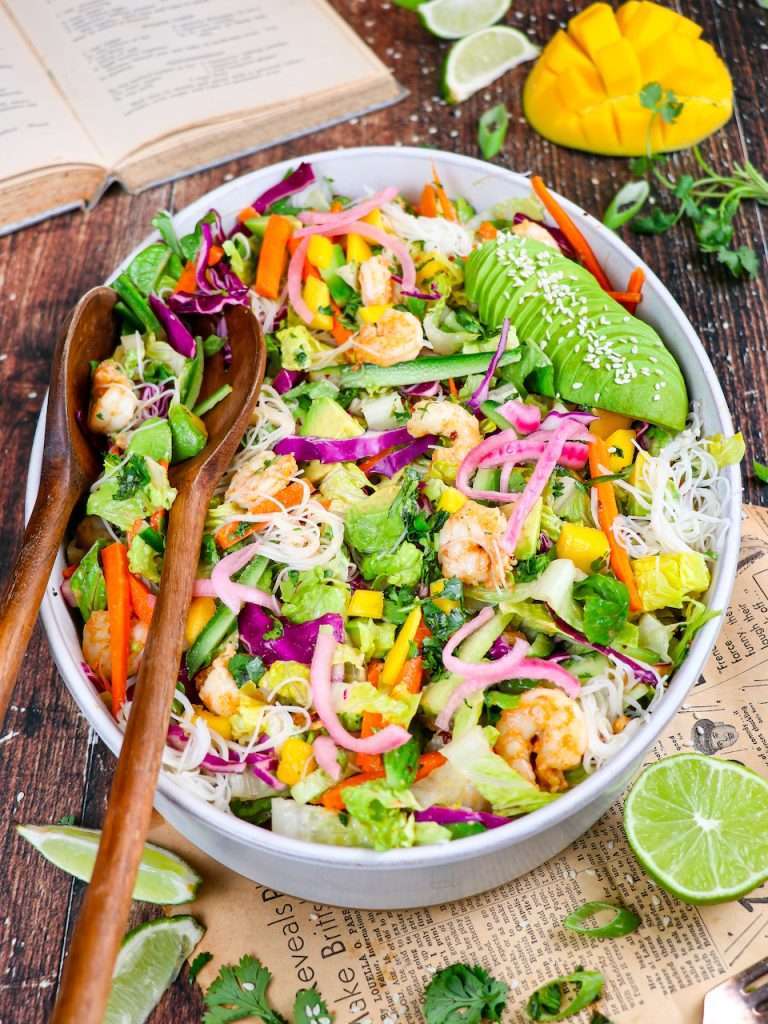 Deconstructed Spring Roll Salad