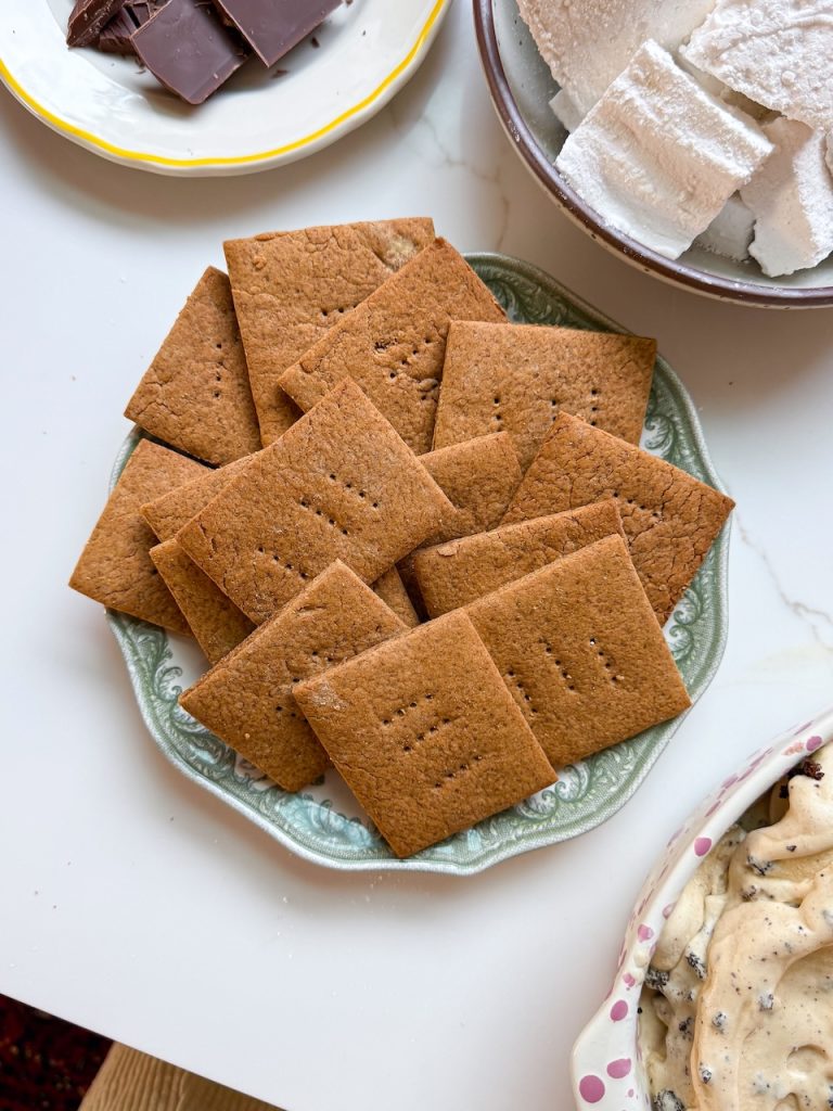 Homemade Honey Graham Crackers